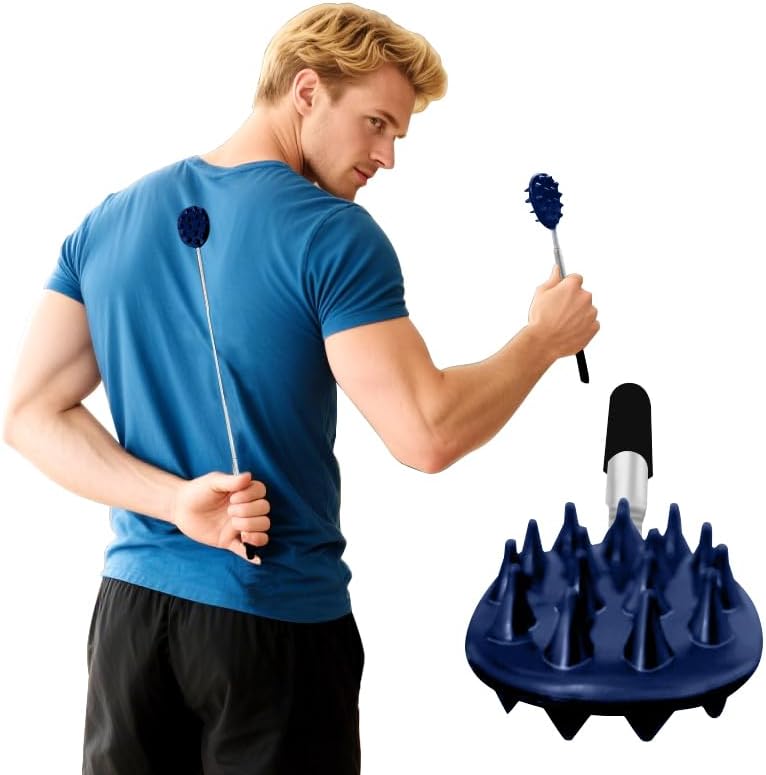 Ohoo Telescoping Back Scratcher full length view