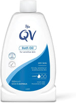 QV Bath Oil 500ml front view bottle packaging