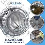 High efficiency washer cleaner tablets for removing limescale and grime