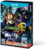Authentic Star Fox Zero video game disc and premium packaging view