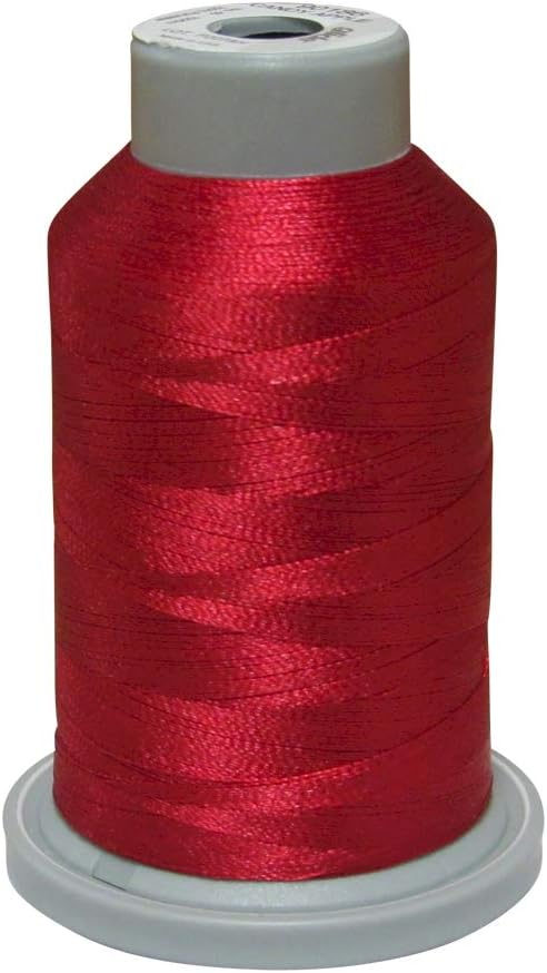 Glide thread spool front view embroidery material