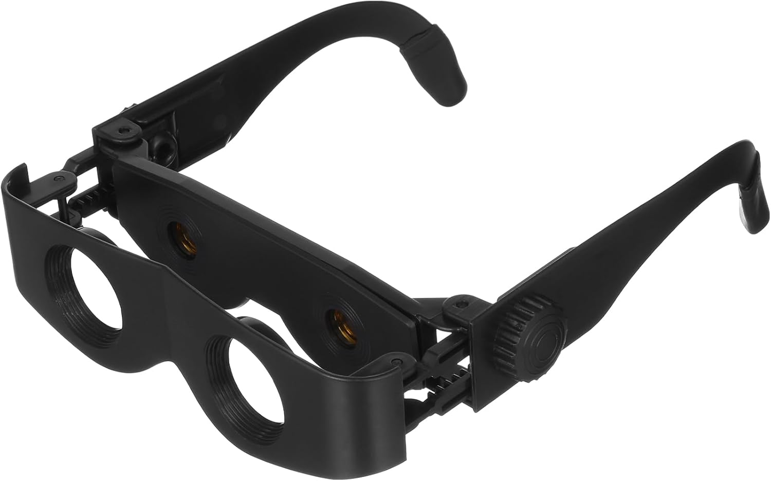 SEWACC hands free binocular magnifying glasses front view showing adjustable focus dials.