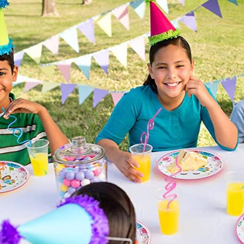 Fesciory horned horse party supplies table decoration setup