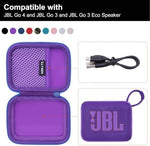L LTGEM shockproof speaker cover compact travel shell side profile view