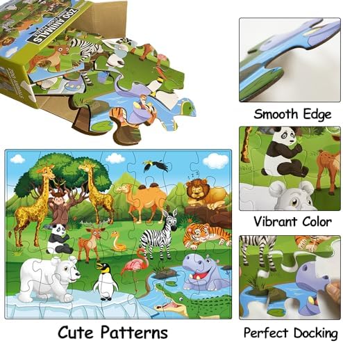 Paperstory kids educational toy packaging box showcasing the preschool grassland theme