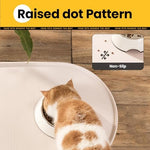 Conlun Dog Feeding Mat Setup With Bowls