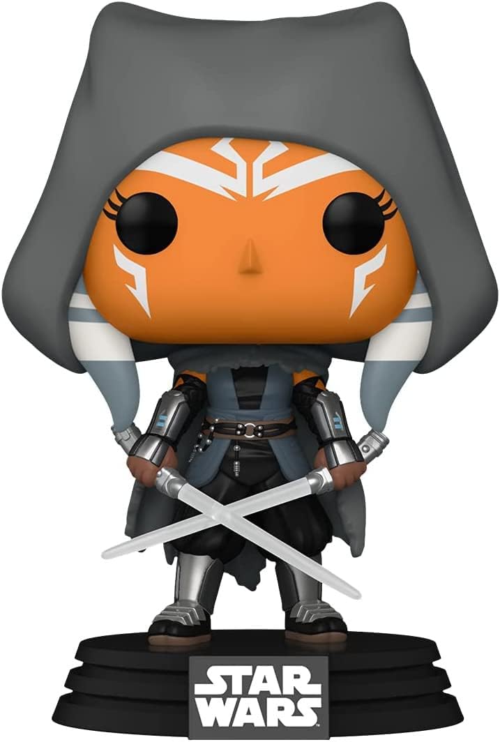 Funko Pop Hooded Ahsoka Star Wars front view collectible