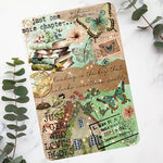 Appalachian Artisans bookish booktok cardstock sticker skin displayed from an angled perspective