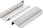 Gold Cabinet Handles Finger Edge Pulls 4.75 Inch CC 10 Pack | Low-Profile Finger Grip, Cabinet Door Edge Mount, Smooth Handle Shape, 5.9 Inch (150mm), For Drawers, Cupboards, Kitchen - Image 15