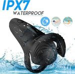 Mansculpt Newman novelty vibration therapy device demonstrating waterproof body safe silicone material