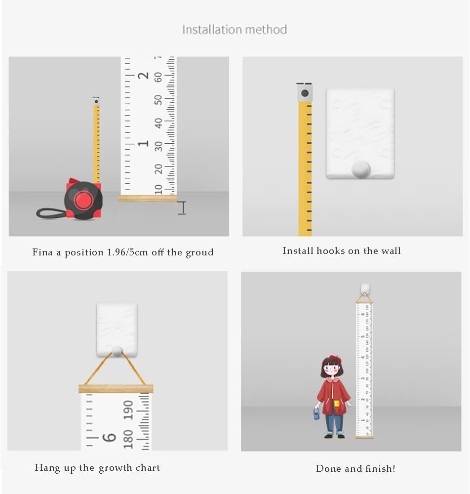LoveNite measurement hanging ruler scale view