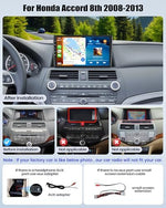 Close-up view of the 10.1 inch high-definition touchscreen displaying a GPS navigation map interface.