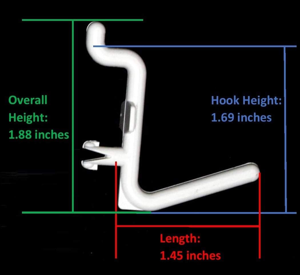 JSP Manufacturing craft and jewelry display pegboard hooks