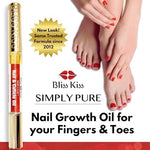 Bliss Kiss nail strengthener serum for repairing peeling and breaking fingernails