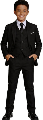 Visaccy Boys Formal Suit Slim Fit Tuxedo Suits for Kids Ring Bearer Outfit - Image 12