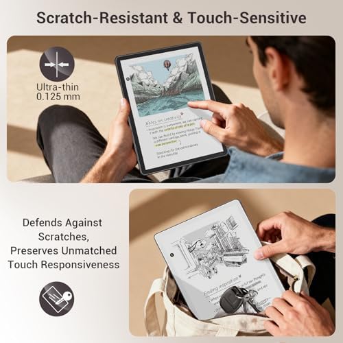 Application tools included with CoBak Kindle Scribe screen protector