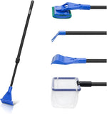 Novique secure snap on mechanism demonstrating easy removal and attachment swap process.
