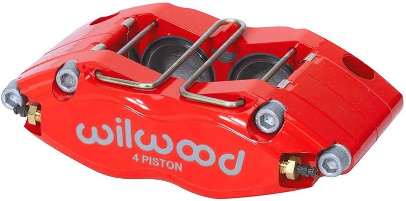 Wilwood DynaPro Red Radial Mount 4-Piston Caliper front view