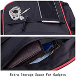 Xintre passenger and driver side door bags layout showcasing the thick protective foam padding
