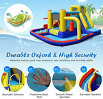 BOUNTECH Inflatable Water Slide, 6-in-1 Kids Water Park Jump Castle with 2 Splash Pools, Boxing, Water Slides Inflatables for Kids, Backyard Party Outdoor Water Slide Bounce House with GFCI Blower - Image 7
