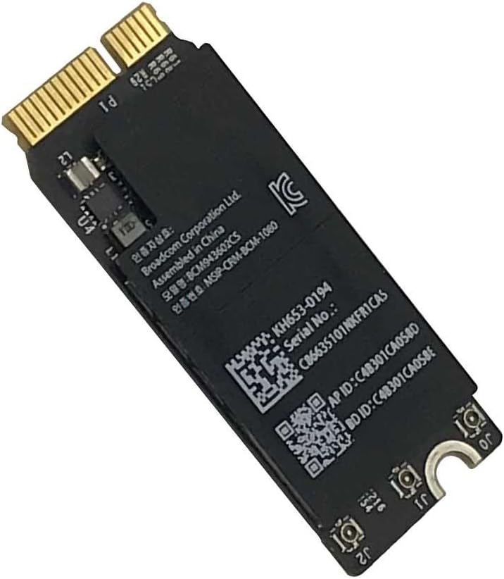 Willhom replacement bluetooth wifi airport card front view