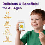 NAC Supplement 1000mg for Adults & 500mg for Kids, N-Acetyl Cysteine Supplement Gummies, Synergistic Antioxidant, Vegan, Sugar-Free 60 Gummies - Image 4