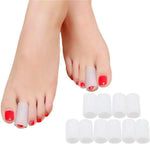 Povihome Toe Sleeves 10 pack front view for corn protection