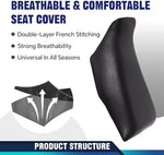 Side profile of PIT66 replacement seat cover for Honda