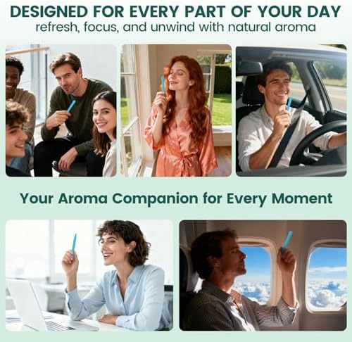 Refillable cotton core insert for aroma sticks