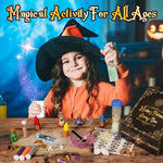 Wearable potion necklace created from craft kit