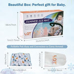 Lat Lee And Town reversible stroller ice cushion dog pattern