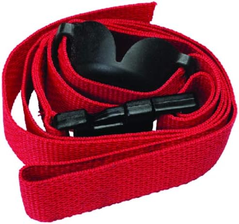 Sierra Marine dual water pickup flush seal kit front view showing red strap and black buckle for outboard motor servicing