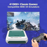 Kinhank retro console back panel ports including high definition media interface and power input.