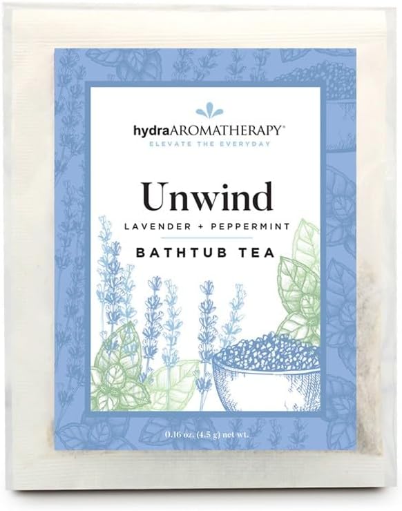hydraAromatherapy Bathtub Tea in Unwind, 1 Count (Pack of 1) - Image 1