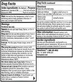 Dermoplast Analgesic and Antiseptic Spray packaging displaying active ingredients list