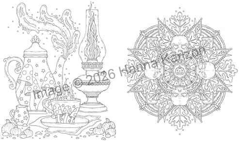 Halloween: Coloring Book (Hanna Karlzon) - Image 4