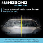 Nanobond Shield nanotech liquid spray bottle and included application squeegee kit components