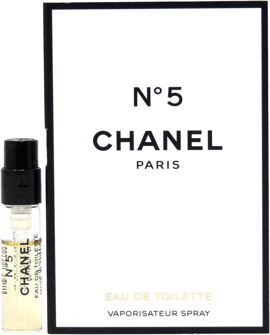 Chanel No. 5 by Chanel for Women 0.05 oz Eau de Parfum Sampler Vial Spray - Image 1