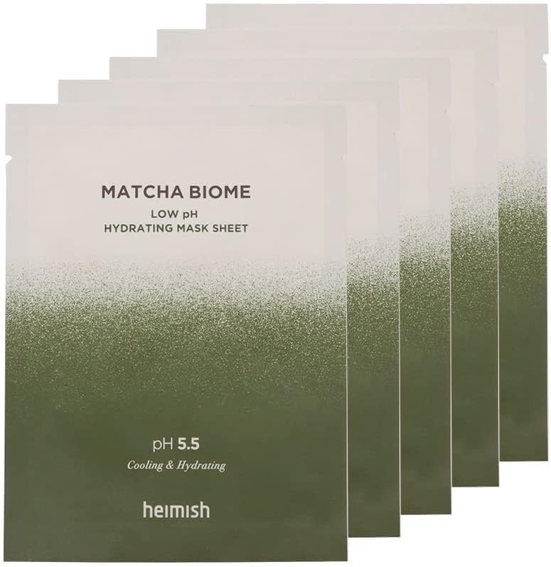 Low pH Hydrating Matcha Mask Set by Heimish - Image 1