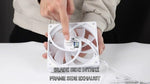 Thermalright premium imported PC hardware fan demonstrating multi mode lighting effects