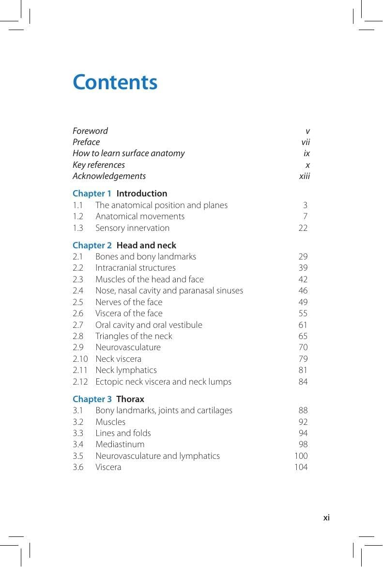 Interior page showing high-quality anatomical photographs and labelled overlays