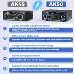 Joengoep AK50 home theatre karaoke amplifier with dual microphone inputs and dedicated echo controls