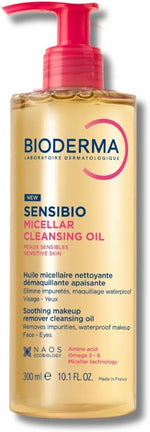 Bioderma Sensibio Micellar Cleansing Oil, 1st Ecobiological Micellar Formula Gentle Face Cleanser That Deeply Cleanses - Image 10