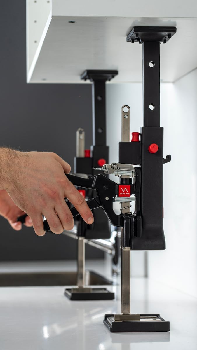 Massca cabinet installation kit telescopic extender and pads