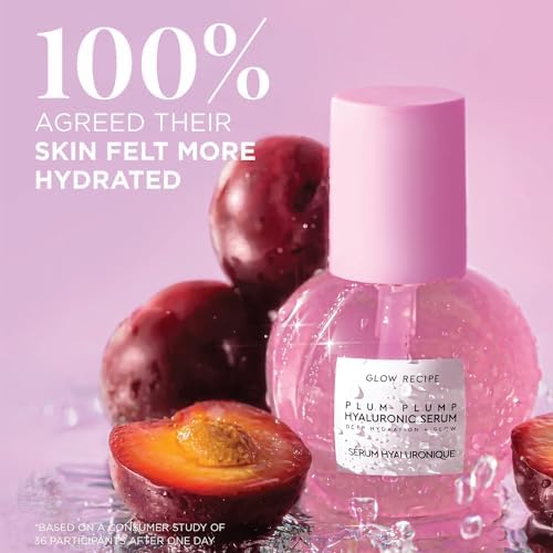 Glow Recipe hydrating and plumping face serum with pump dispenser