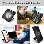 Azzsy hybrid tablet cover with built in Apple Pencil holder slot detail