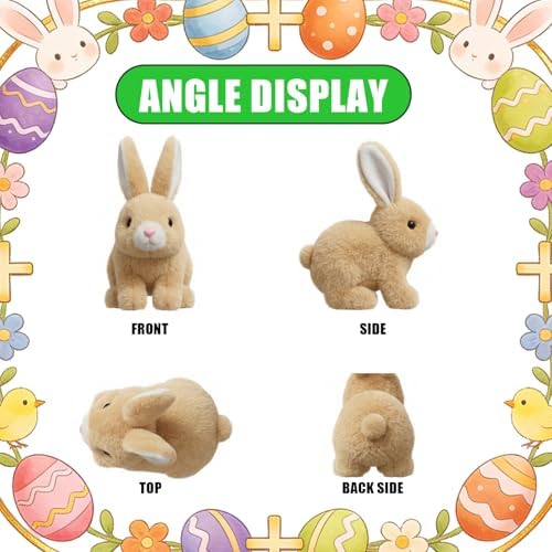 Close up of realistic twitching nose on Santvolo bunny