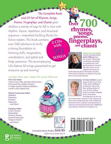 The Complete Book of Rhymes, Songs, Poems, Fingerplays, and Chants (Complete Book Series) - Image 3
