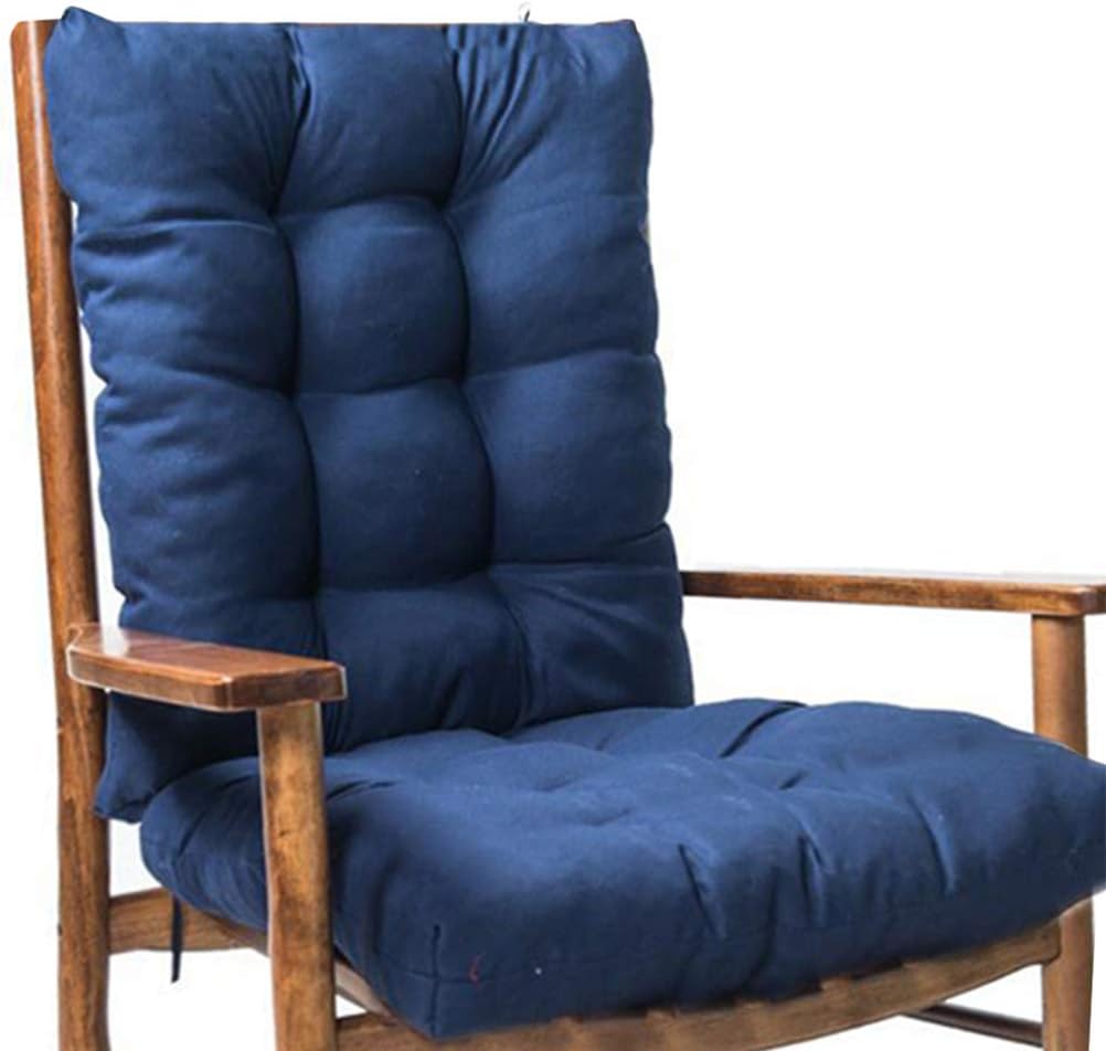Mrisata Rocking Chair Cushion front view in navy blue