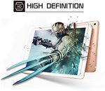 Sparin screen protector clarity demonstration on iPad display